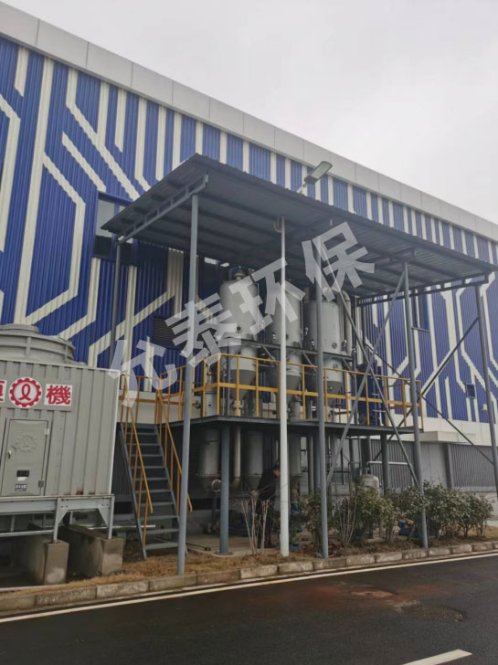 45t/D 電鍍廢水 三效強(qiáng)制循環(huán)蒸發(fā)器