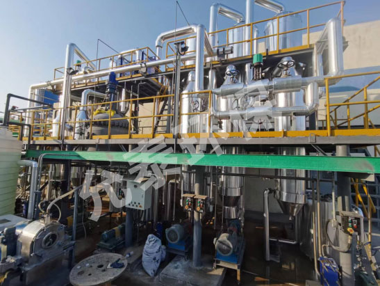 55t/D 核電高鹽廢水 三效強(qiáng)制循環(huán)蒸發(fā)器成套系統(tǒng)